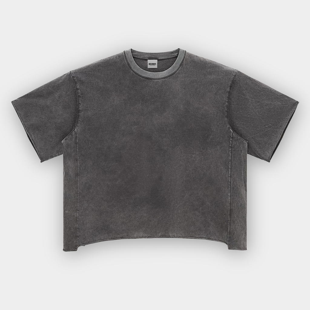 Bèaumont Basics Raw Edge Tee