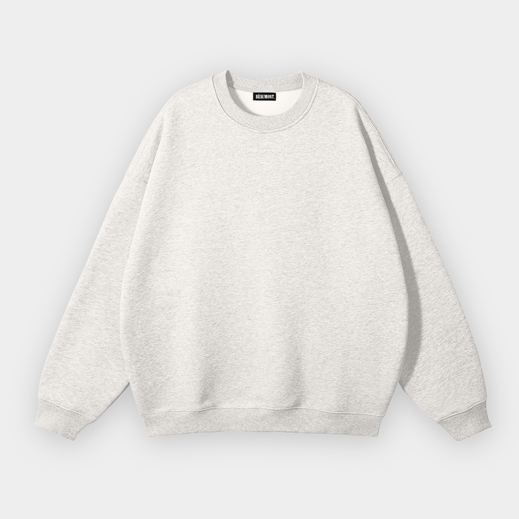 Bèaumont Basics Fleece Sweatshirt