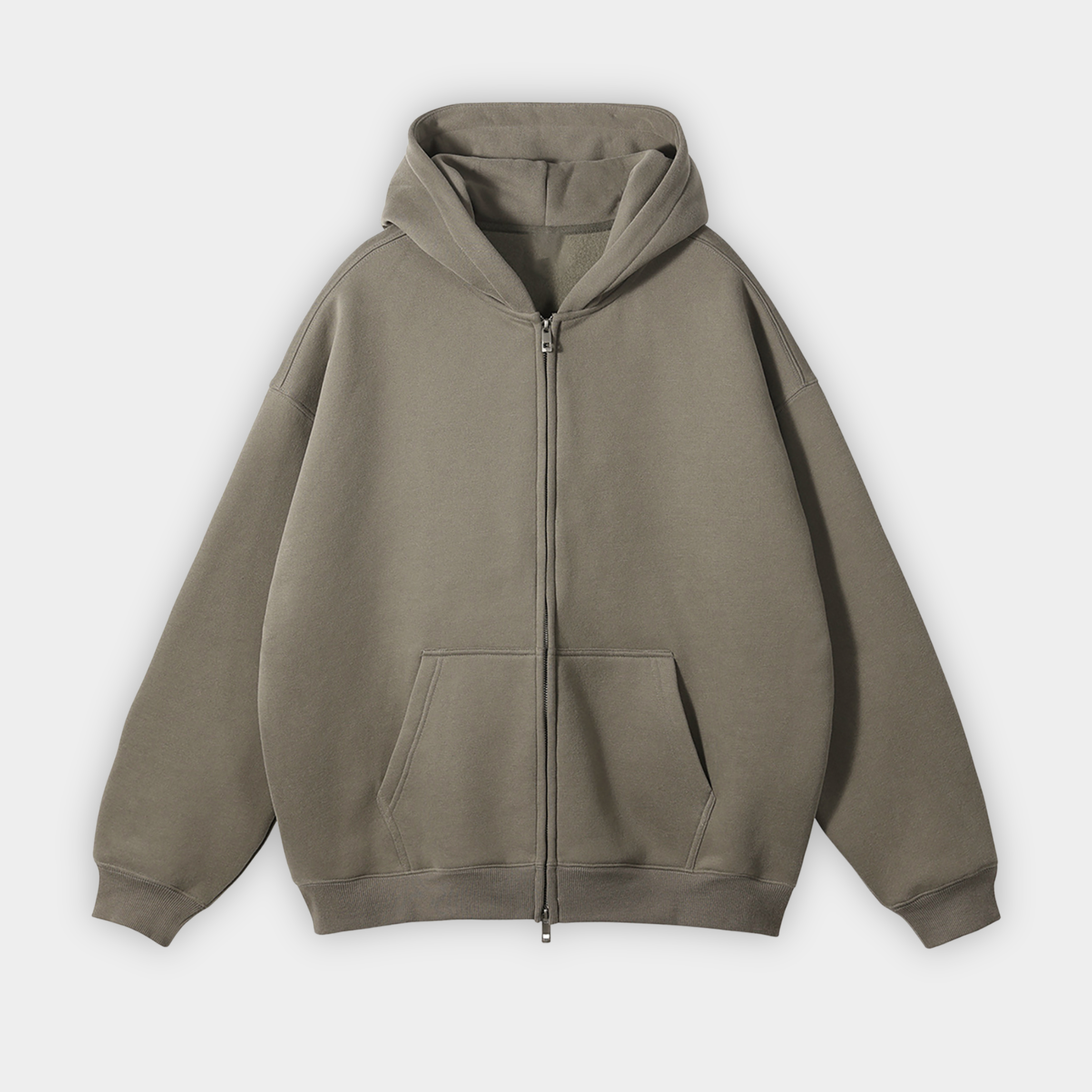 Bèaumont Basics Zip Hoodie