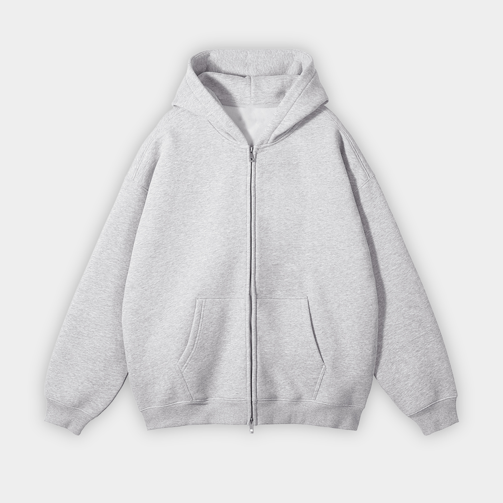 Bèaumont Basics Zip Hoodie
