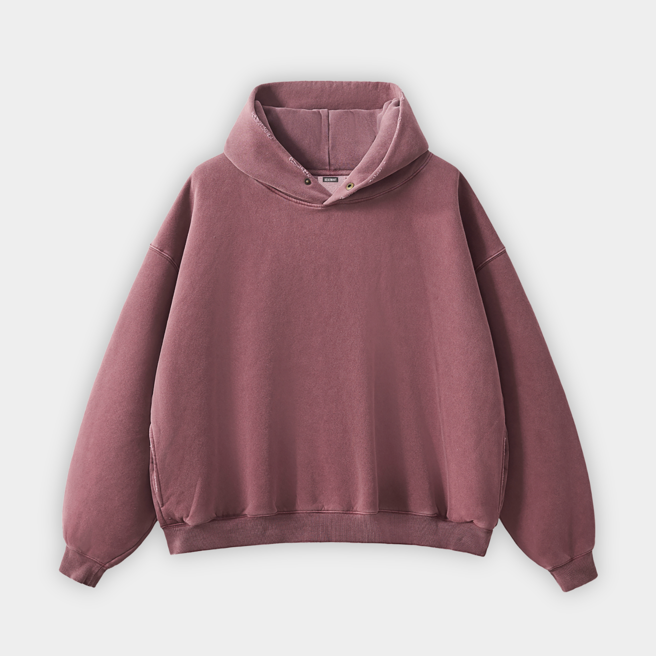 Bèaumont Basics Frayed Hoodie