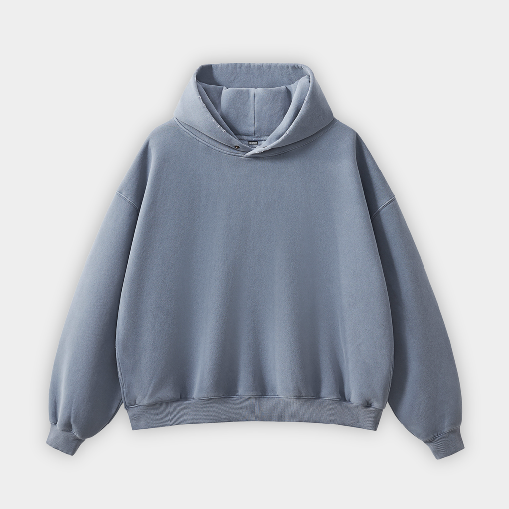 Bèaumont Basics Frayed Hoodie