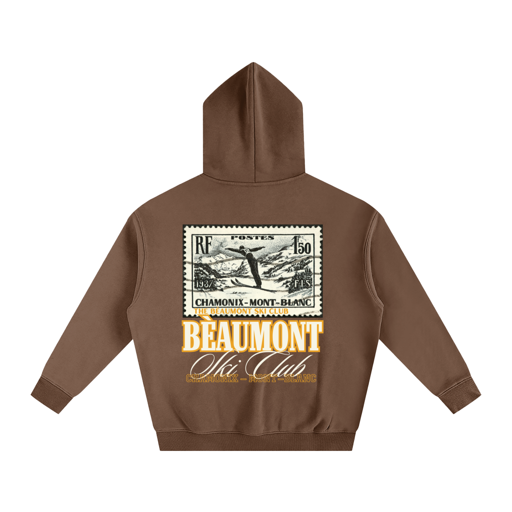 BÈAUMONT SKI CLUB HOODIE 0.1 (Coffee)