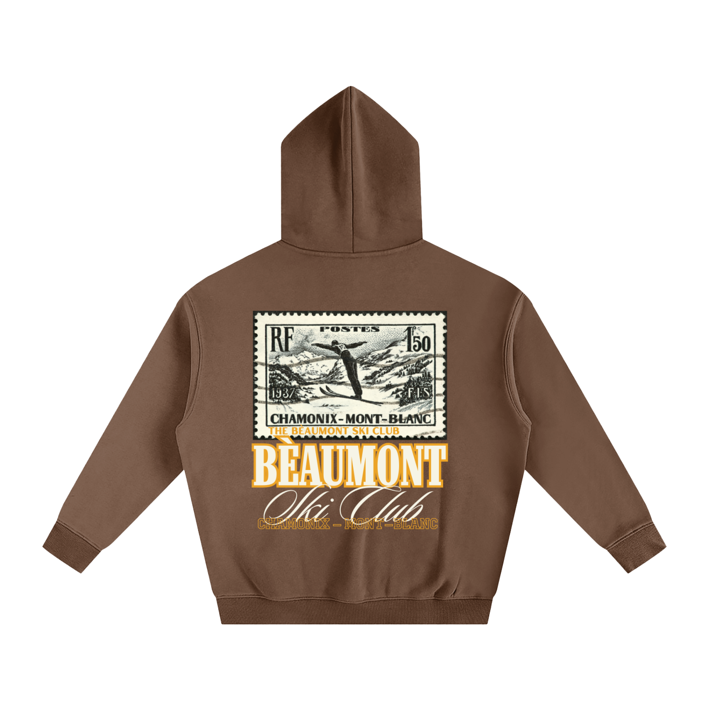BÈAUMONT SKI CLUB HOODIE 0.1 (Coffee)