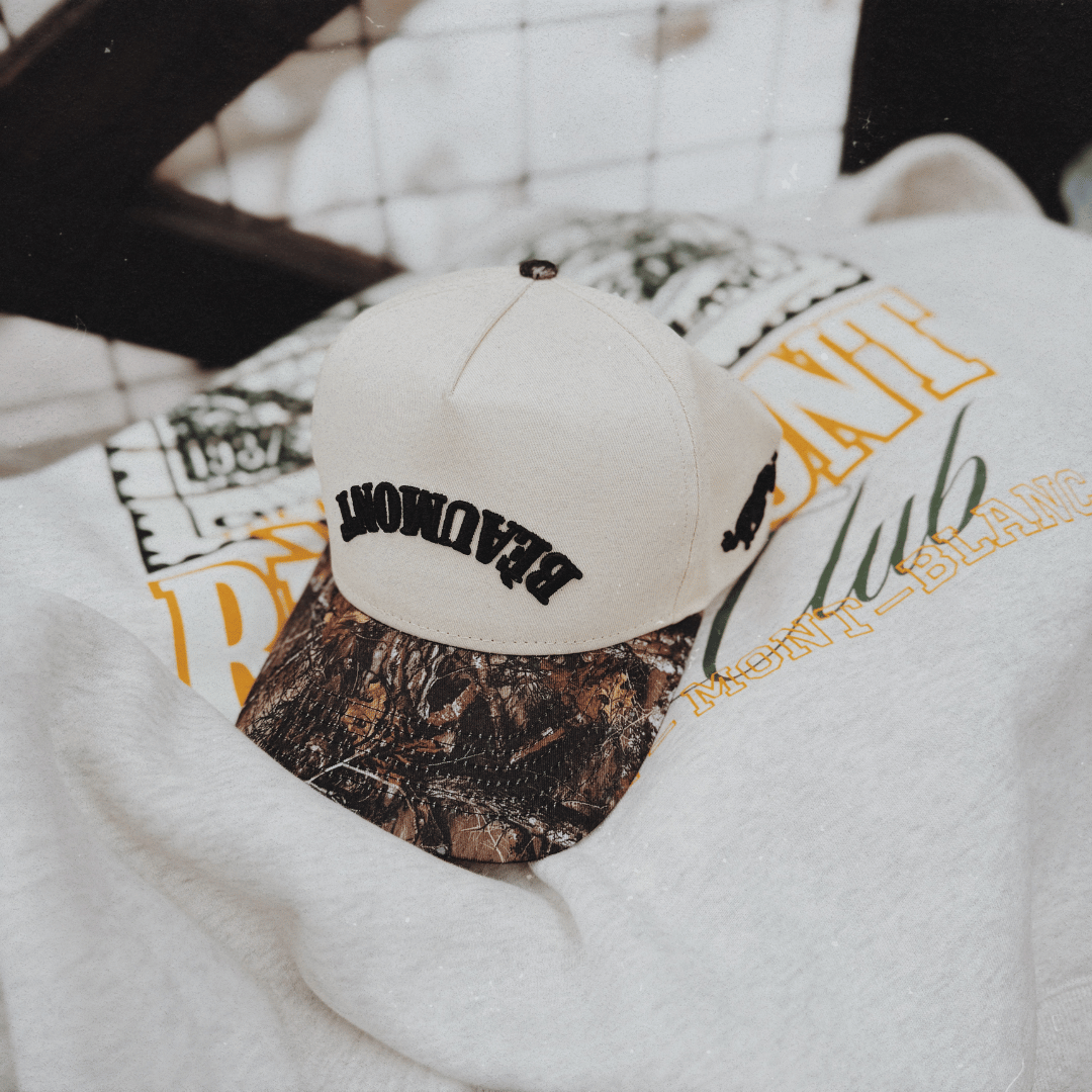 0.1 HAT - CREAM & CAMO
