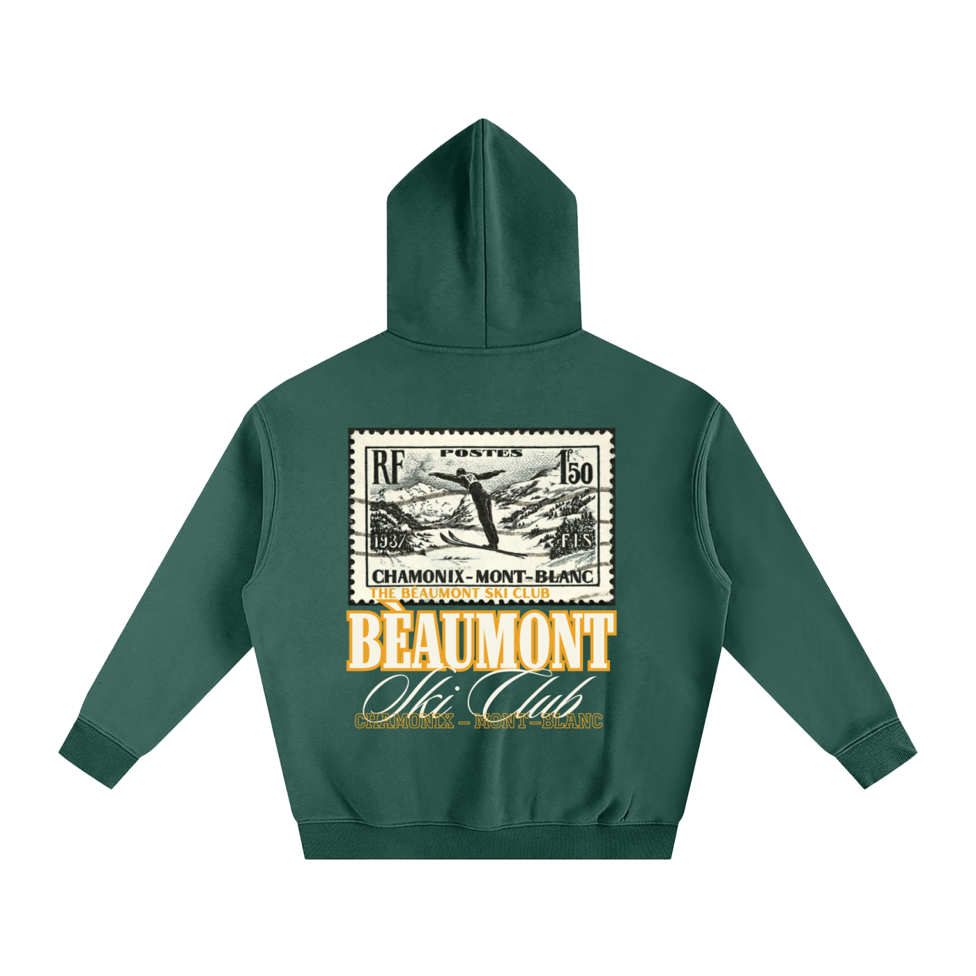 BÈAUMONT SKI CLUB HOODIE 0.1 (Forest Green)
