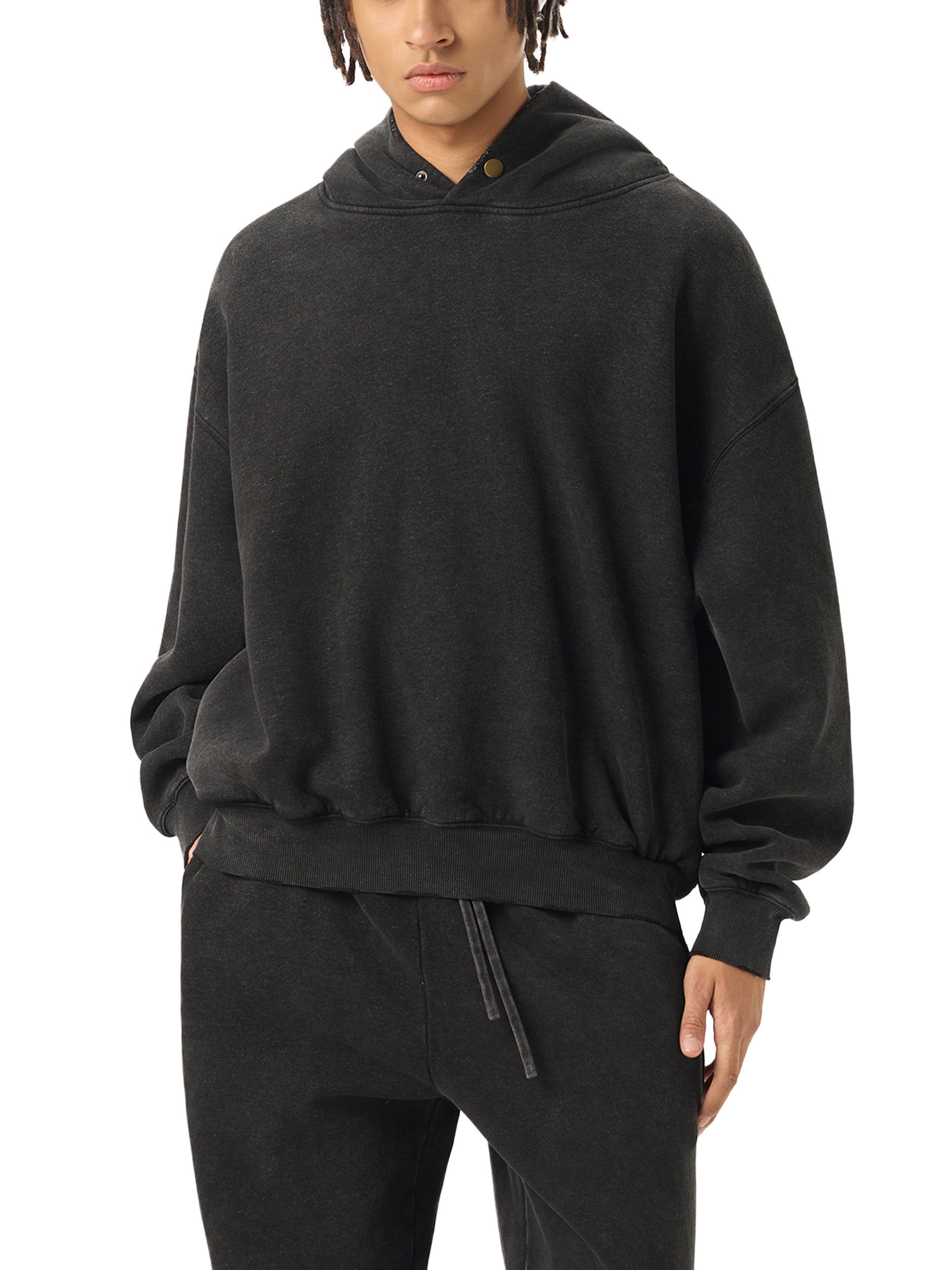 Bèaumont Basics Frayed Hoodie