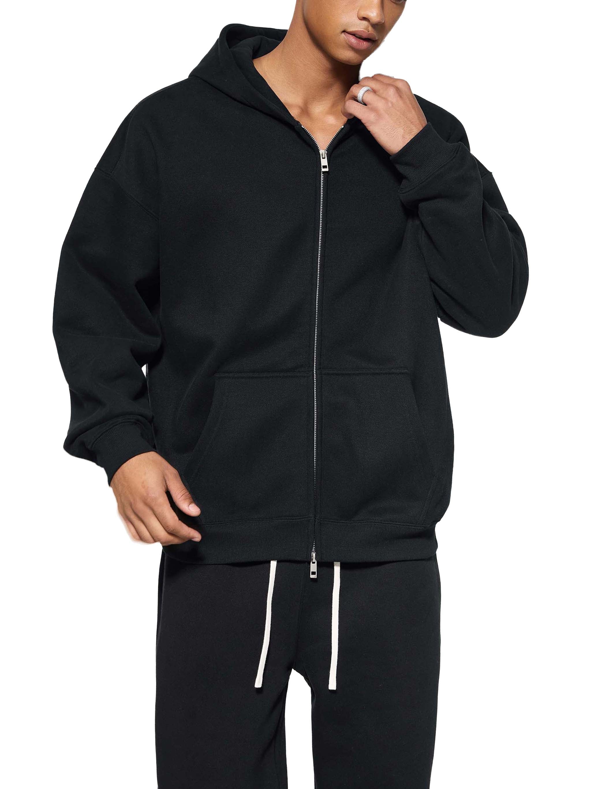 Bèaumont Basics Zip Hoodie